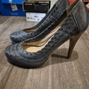 Elegant Blue Heels